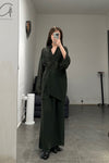 Samuel Gui Yang Folding Shirt AW22SH03-2 Ink green